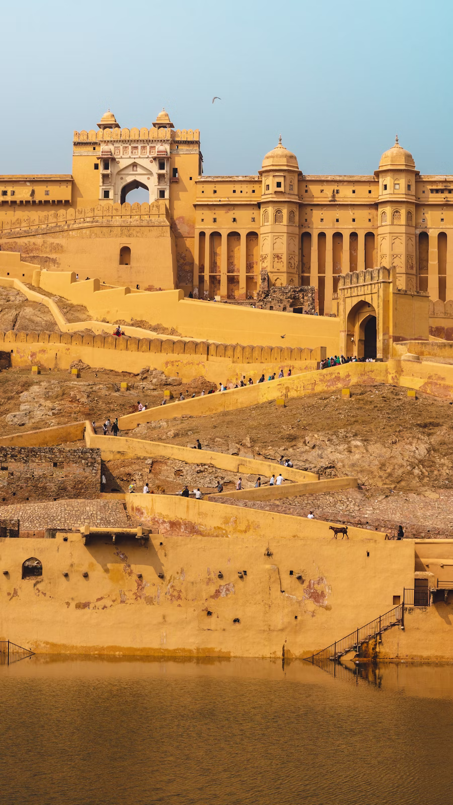 Historic Indian palace architecture during an October luxury holiday