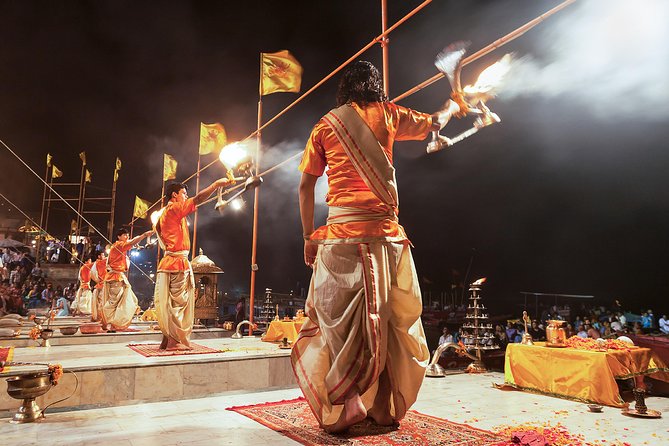 Evening Ganga Aarti Ceremony Varanasi