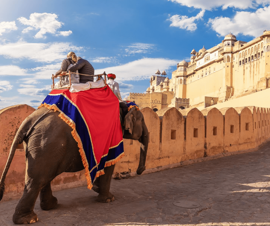 Elephan Ride Amer Jaipur