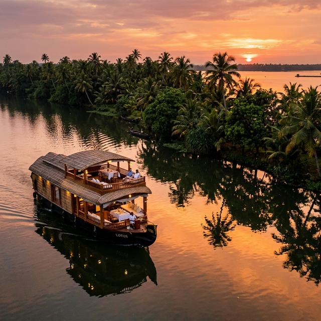Houseboat in Kerla