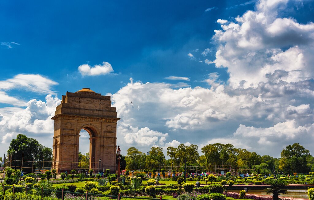 India Gate and New Delhi during a private luxury India tour