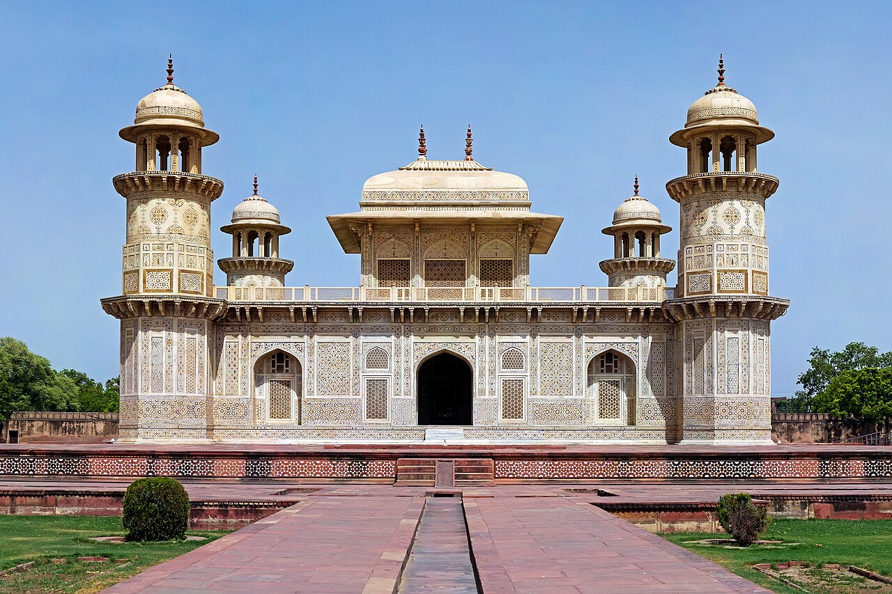Itimad-ud-Daulah Tomb, also known as the Baby Taj, in Agra