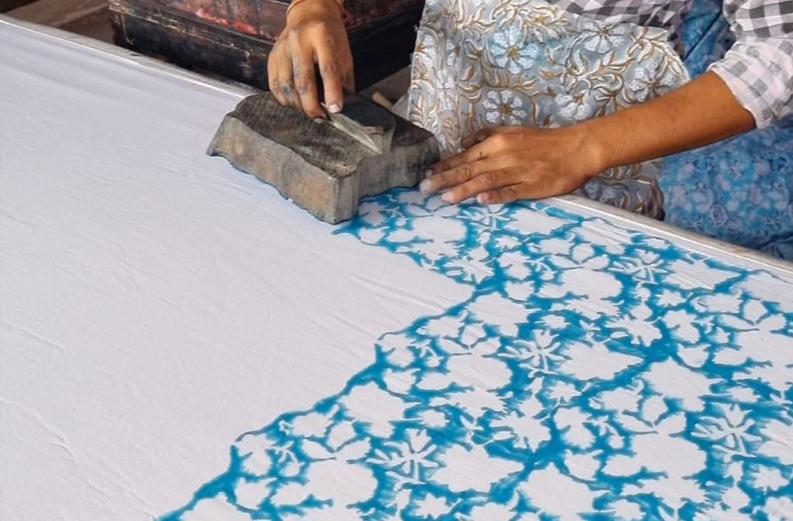 Jaipur block printing