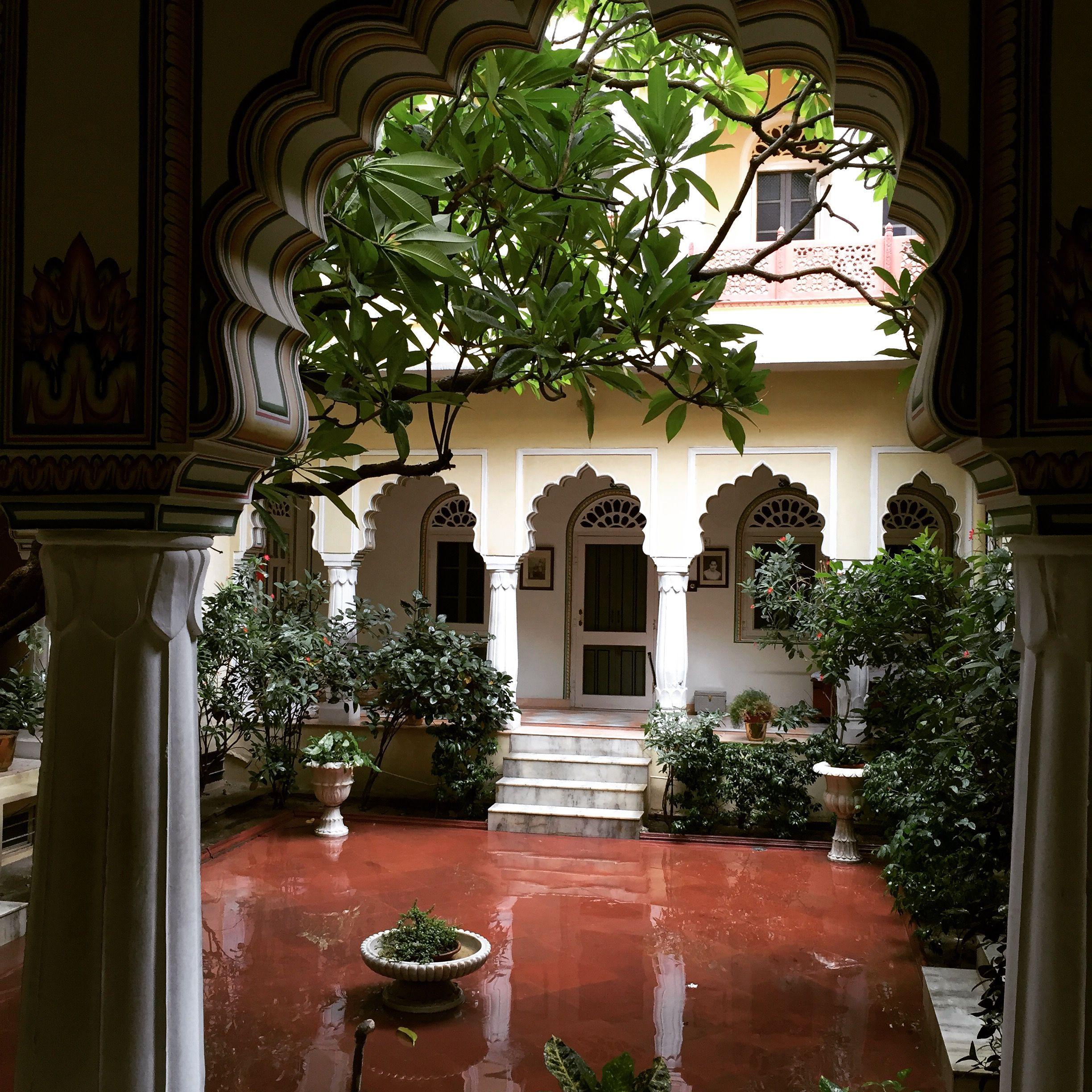 Monsoon at Alsisar haveli, Jaipur