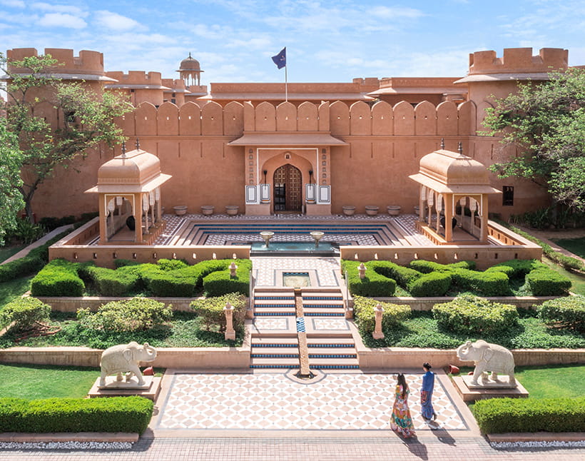 Oberoi Rajvilas private pool villa Jaipur