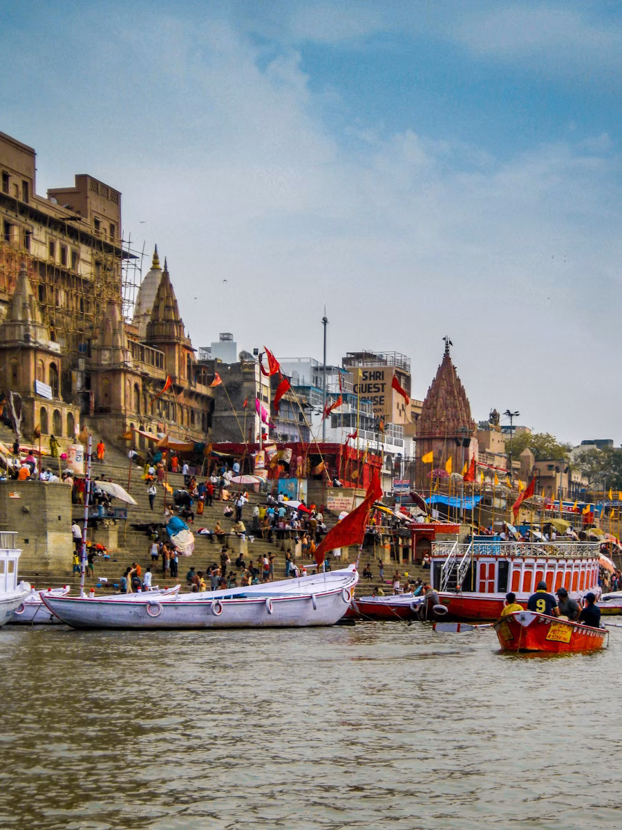 Traditional Varanasi Ganges riverboat experience